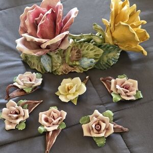 Capodimonte Ceramic Base with Classic Design